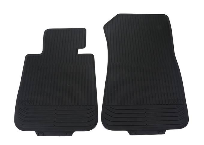 Floor Mat Set - Front (All-Weather) (Black)